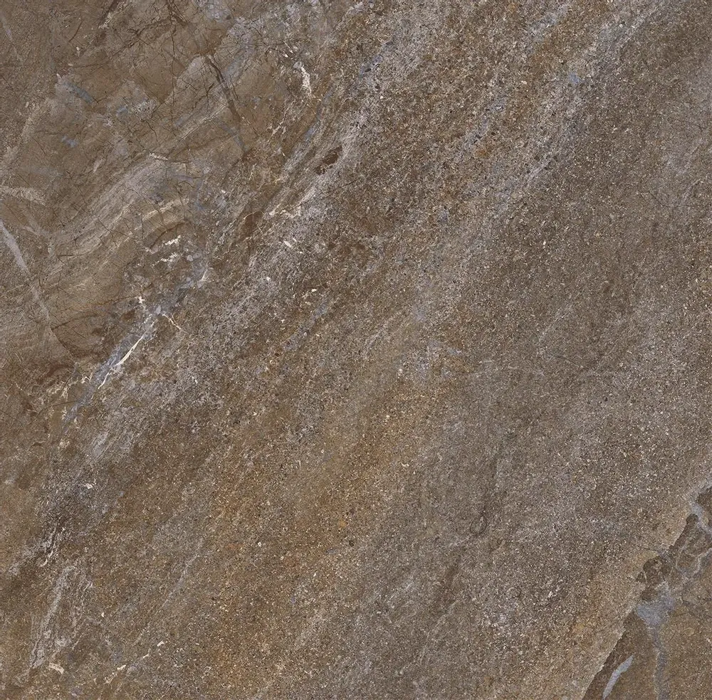 Outdoor floor coverings - Porcelain stoneware with Jerusalem stone effect, brown, non-slip, 60x60 cm - EAMR217 (Ceramishop.fr) - CERAMISHOP