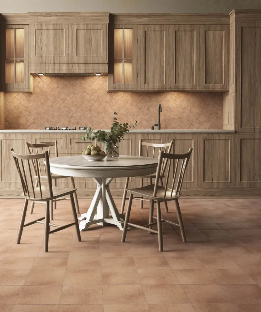 Revêtements sols intérieurs - Grès Cérame Effet Cotto Ancien Beige Foncé Naturel 30X30 - ECER1469 (Ceramishop.fr) - CERAMISHOP