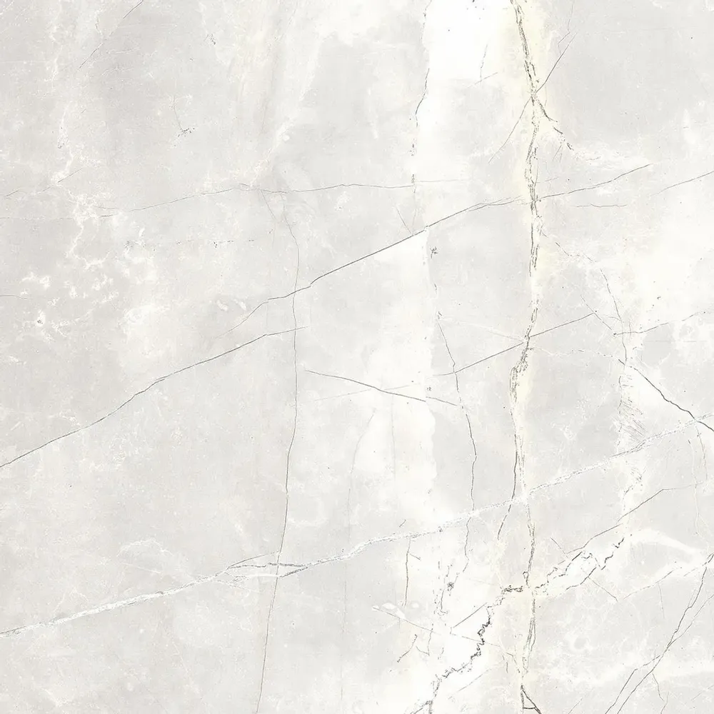 Revêtements sols intérieurs - Grès Cérame Effet Marbre Naturel Gris Clair Mat Rt 60X60 - EAPL1506 (Ceramishop.fr) - CERAMISHOP