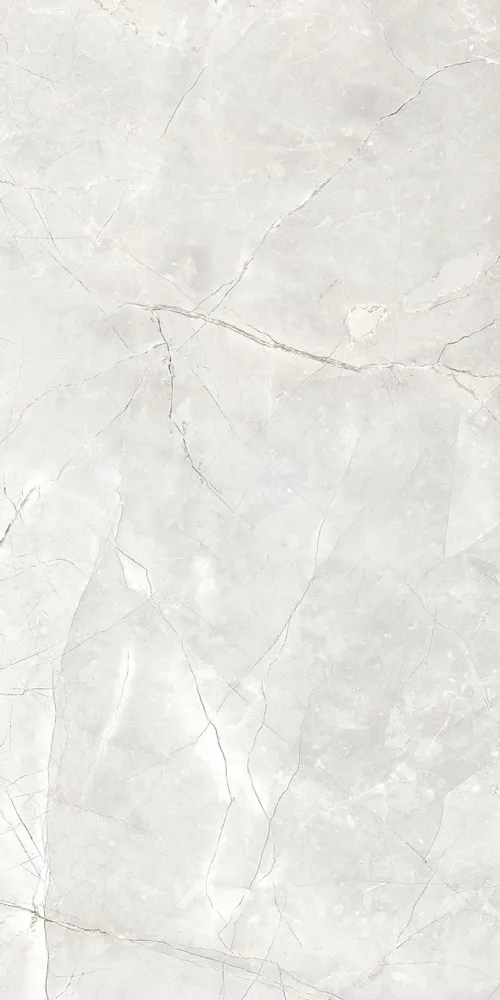 Indoor floor coverings - Light Grey Glossy Natural Marble Effect Porcelain Stoneware 60X120 - EAPL1521 (Ceramishop.fr) - CERAMISHOP