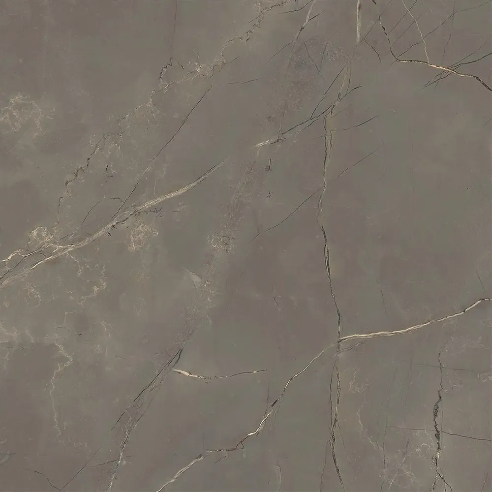 Indoor floor coverings - Dark Grey Matte Natural Marble Effect Porcelain Stoneware RT 60X60 - EATN1514 (Ceramishop.fr) - CERAMISHOP