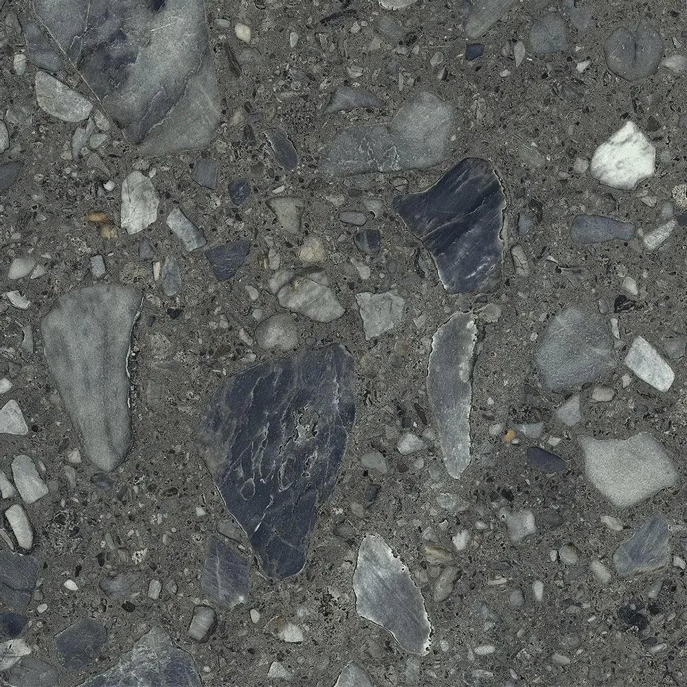 Indoor floor coverings - Stone Effect Porcelain Tiles Ceppo Di Gré Classico Black 60X60 - Ei6091 (Ceramishop.fr) - CERAMISHOP