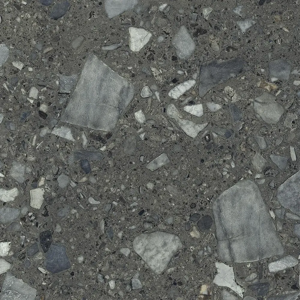 Indoor floor coverings - Stone Effect Porcelain Tiles Ceppo Di Gré Classico Black 60X60 - Ei6091 (Ceramishop.fr) - CERAMISHOP