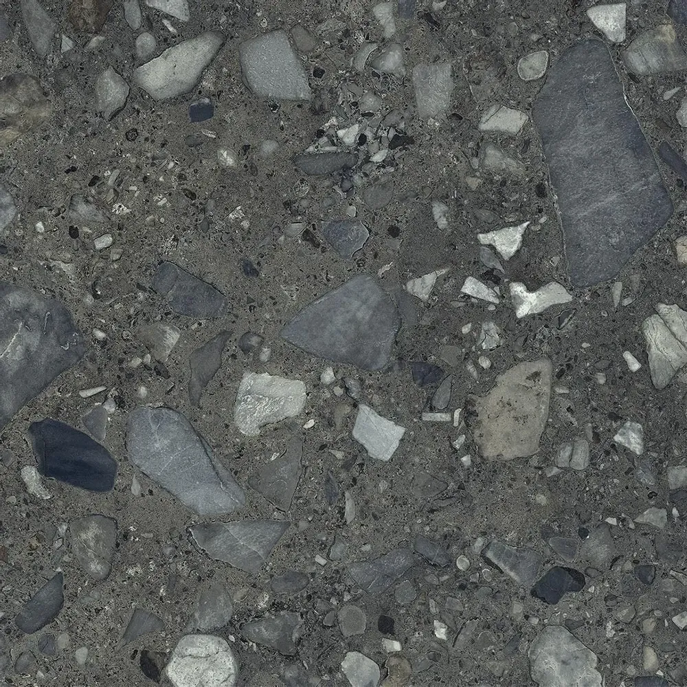 Indoor floor coverings - Stone Effect Porcelain Tiles Ceppo Di Gré Classico Black 60X60 - Ei6091 (Ceramishop.fr) - CERAMISHOP