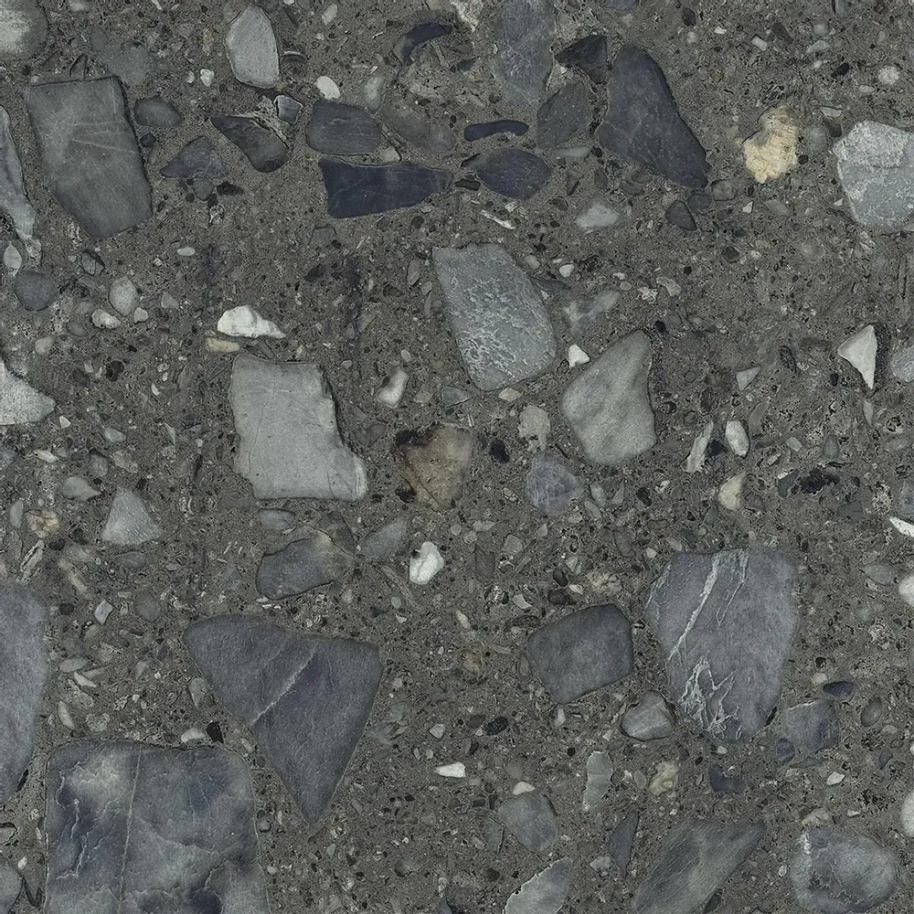 Indoor floor coverings - Stone Effect Porcelain Tiles Ceppo Di Gré Classico Black 60X60 - Ei6091 (Ceramishop.fr) - CERAMISHOP