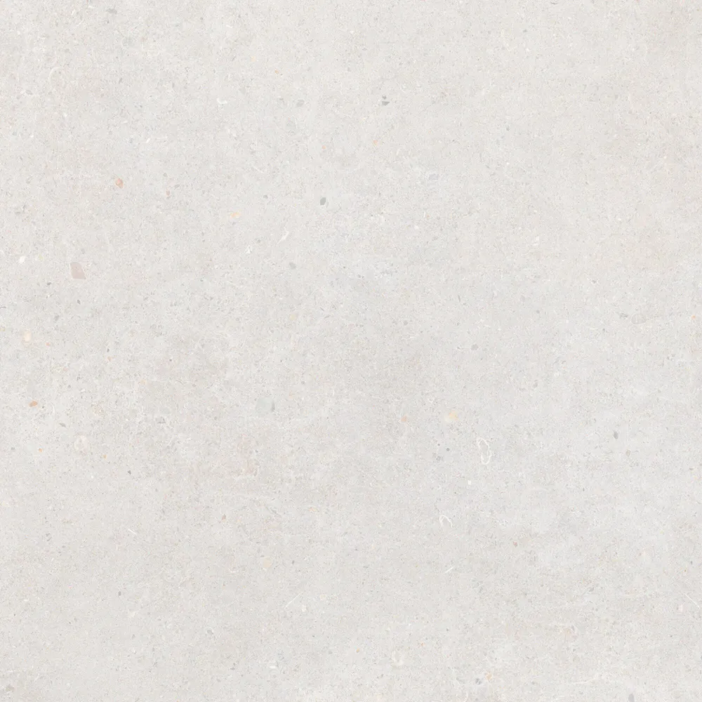 Revêtements sols intérieurs - Grès Cérame Effet Béton Blanc Mat 60X60 - EBFH003 (Ceramishop.fr) - CERAMISHOP