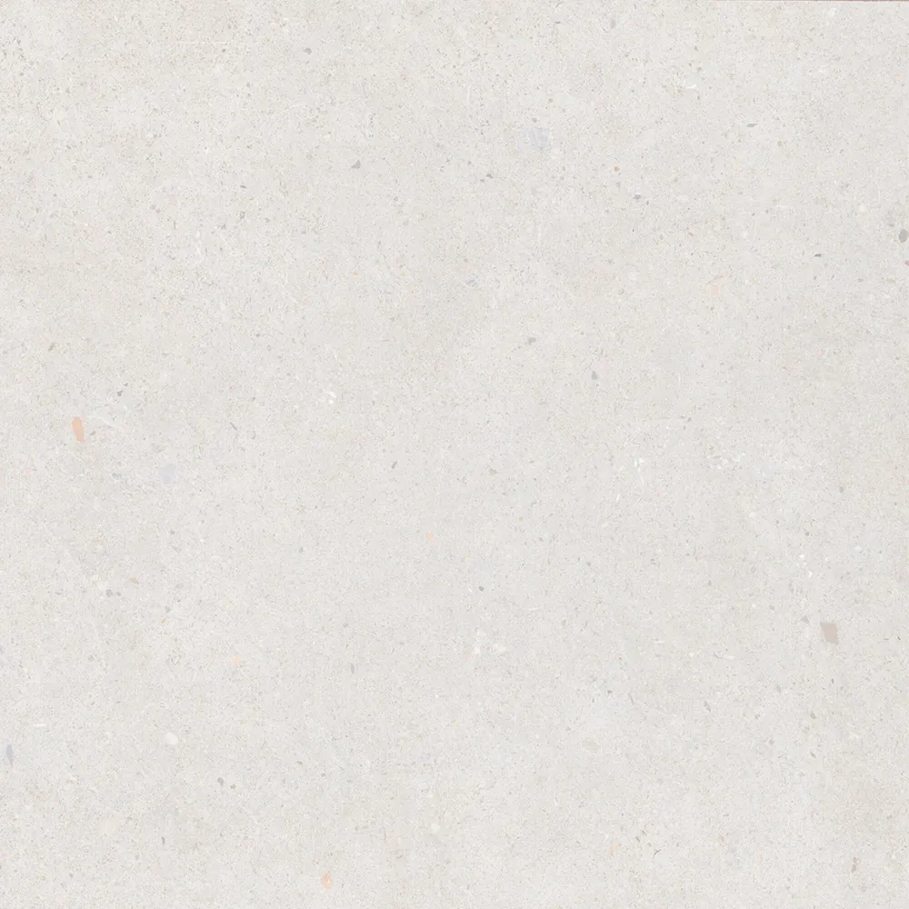 Revêtements sols intérieurs - Grès Cérame Effet Béton Blanc Mat 60X60 - EBFH003 (Ceramishop.fr) - CERAMISHOP