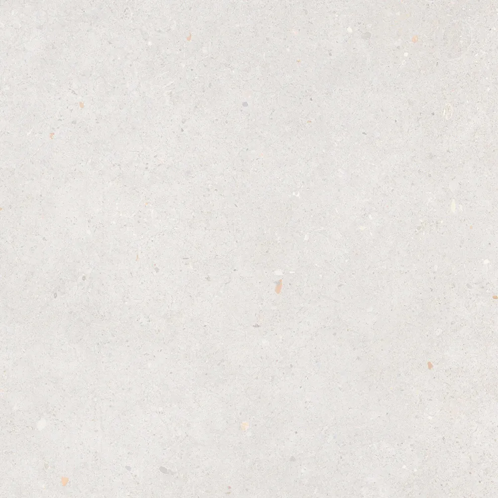 Revêtements sols intérieurs - Grès Cérame Effet Béton Blanc Mat 60X60 - EBFH003 (Ceramishop.fr) - CERAMISHOP