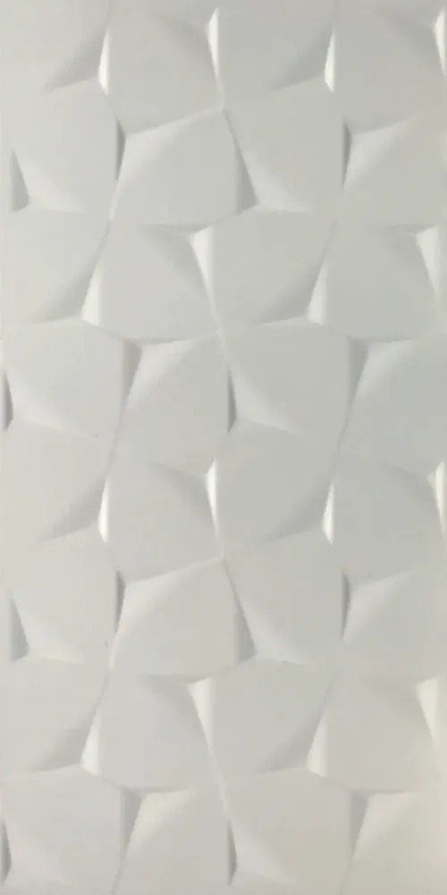 Revêtements sols intérieurs - Revêtement En Grès Cérame Décoré Blanc Mat Rt 30X60 - ELWG1694 (Ceramishop.fr) - CERAMISHOP