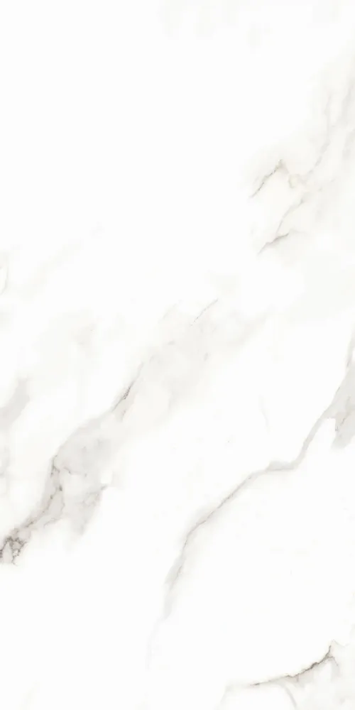 Indoor floor coverings - Calacatta Glossy Marble Effect Porcelain Stoneware 60X120 - ECAA104 (Ceramishop.fr) - CERAMISHOP