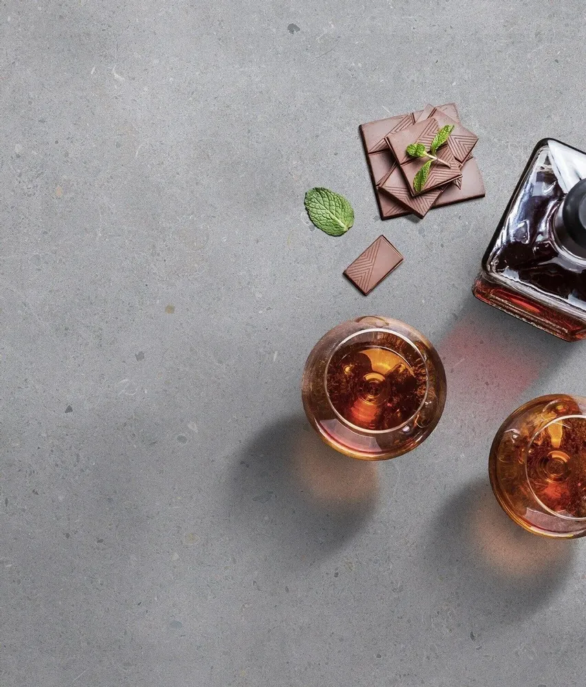 Indoor floor coverings - Light Grey Matt Concrete Effect Porcelain Stoneware 60x60 - EBST011 (Ceramishop.fr) - CERAMISHOP