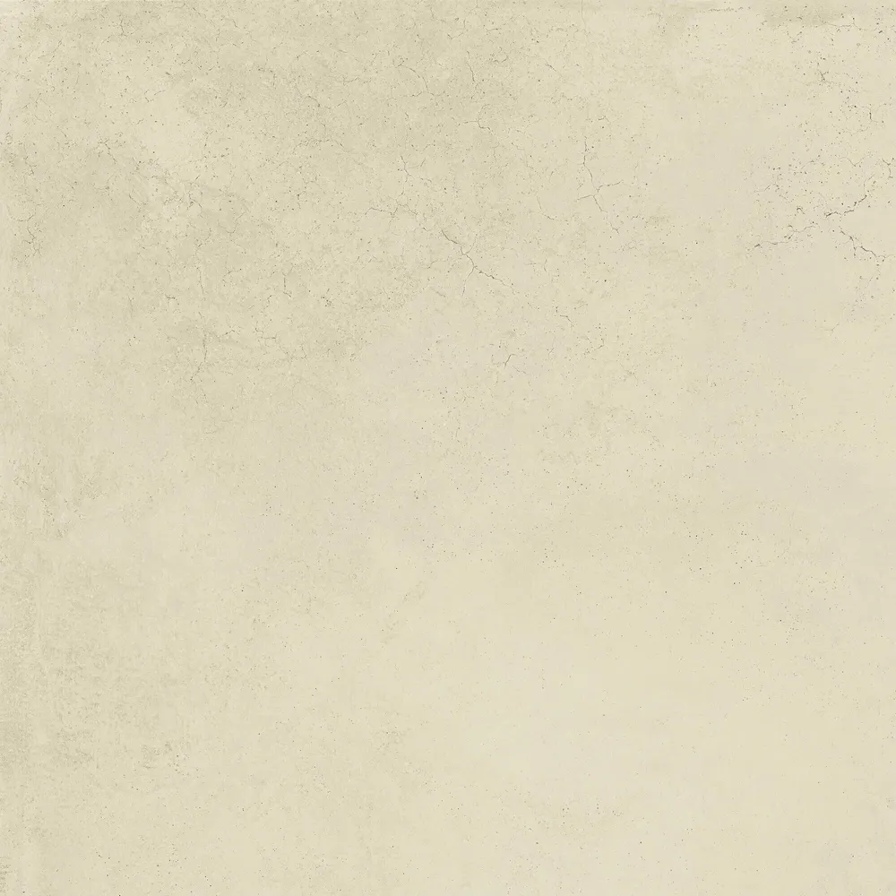 Indoor floor coverings - Ivory Waxed Concrete Effect Porcelain Stoneware 60X60 - EPIY672 (Ceramishop.fr) - CERAMISHOP