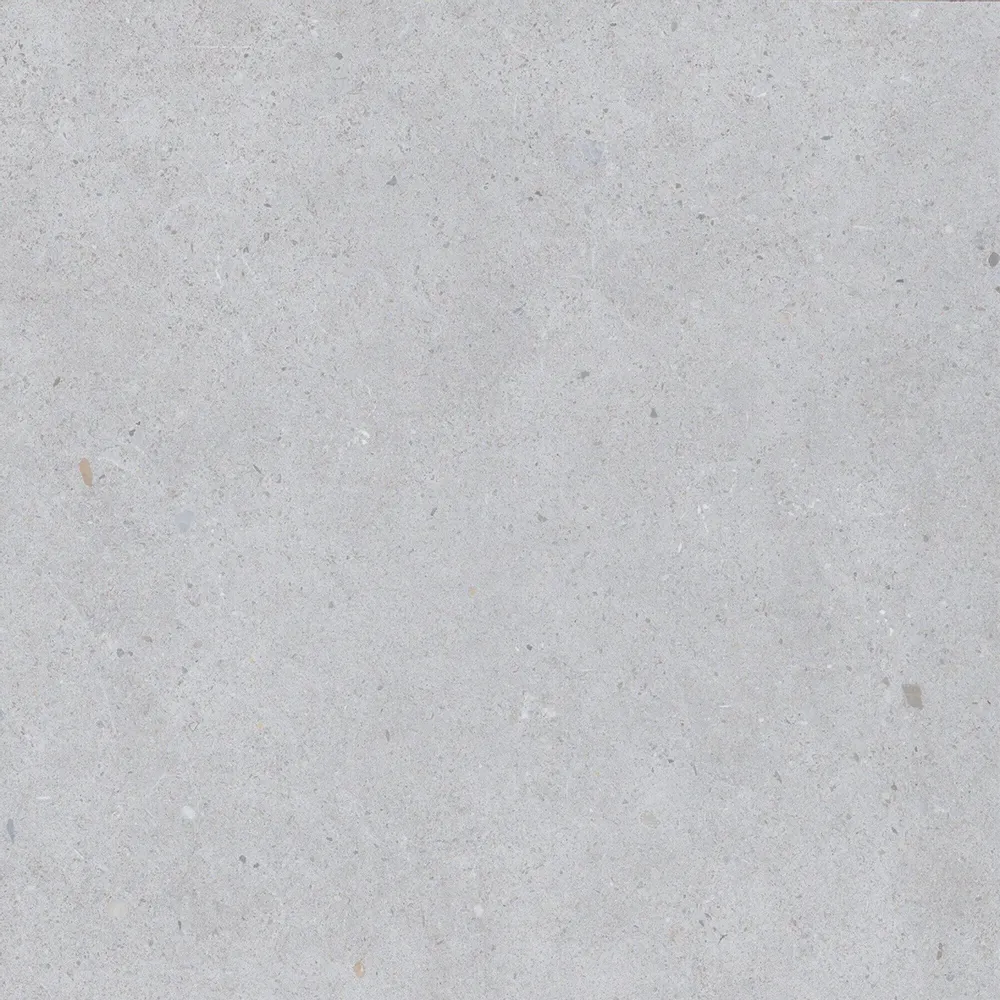 Outdoor floor coverings - Light Grey Concrete Effect Porcelain Stoneware, Non-Slip, 60x60 - EBST012 (Ceramishop.fr) - CERAMISHOP