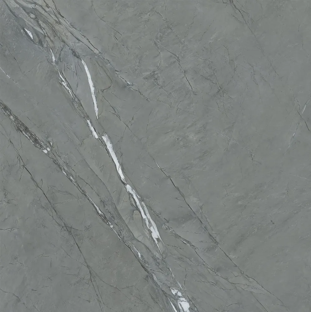 Indoor floor coverings - Stone-effect porcelain stoneware, anthracite matte finish, 60x60 cm - ECAE228 (Ceramishop.fr) - CERAMISHOP