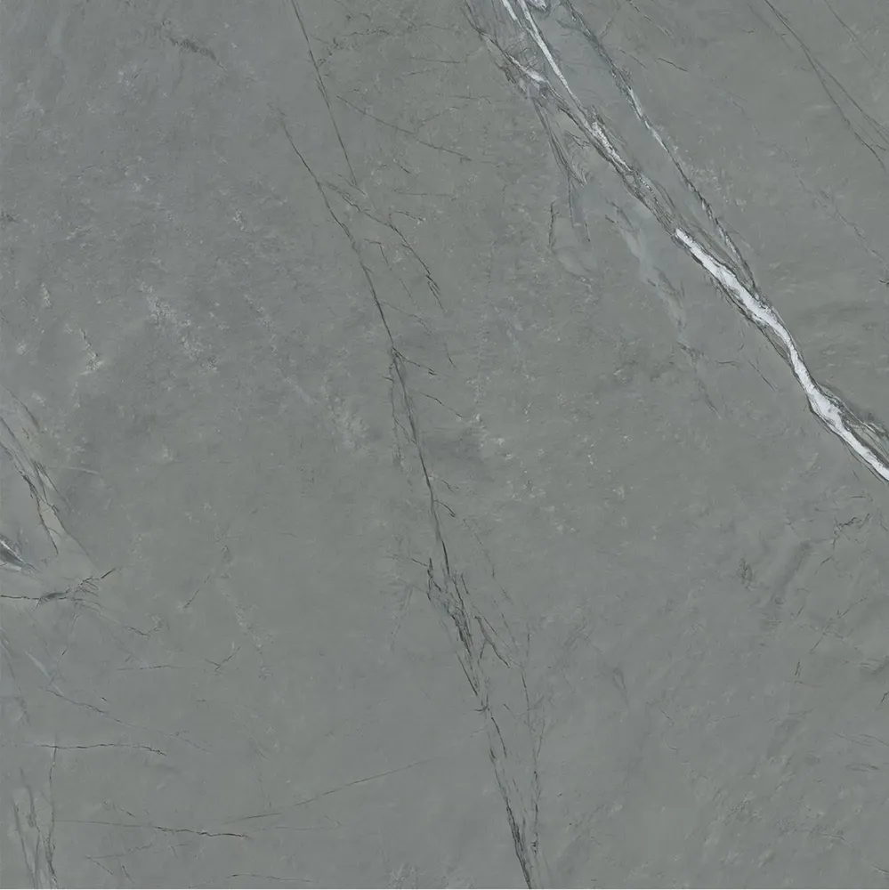 Indoor floor coverings - Stone-effect porcelain stoneware, anthracite matte finish, 60x60 cm - ECAE228 (Ceramishop.fr) - CERAMISHOP