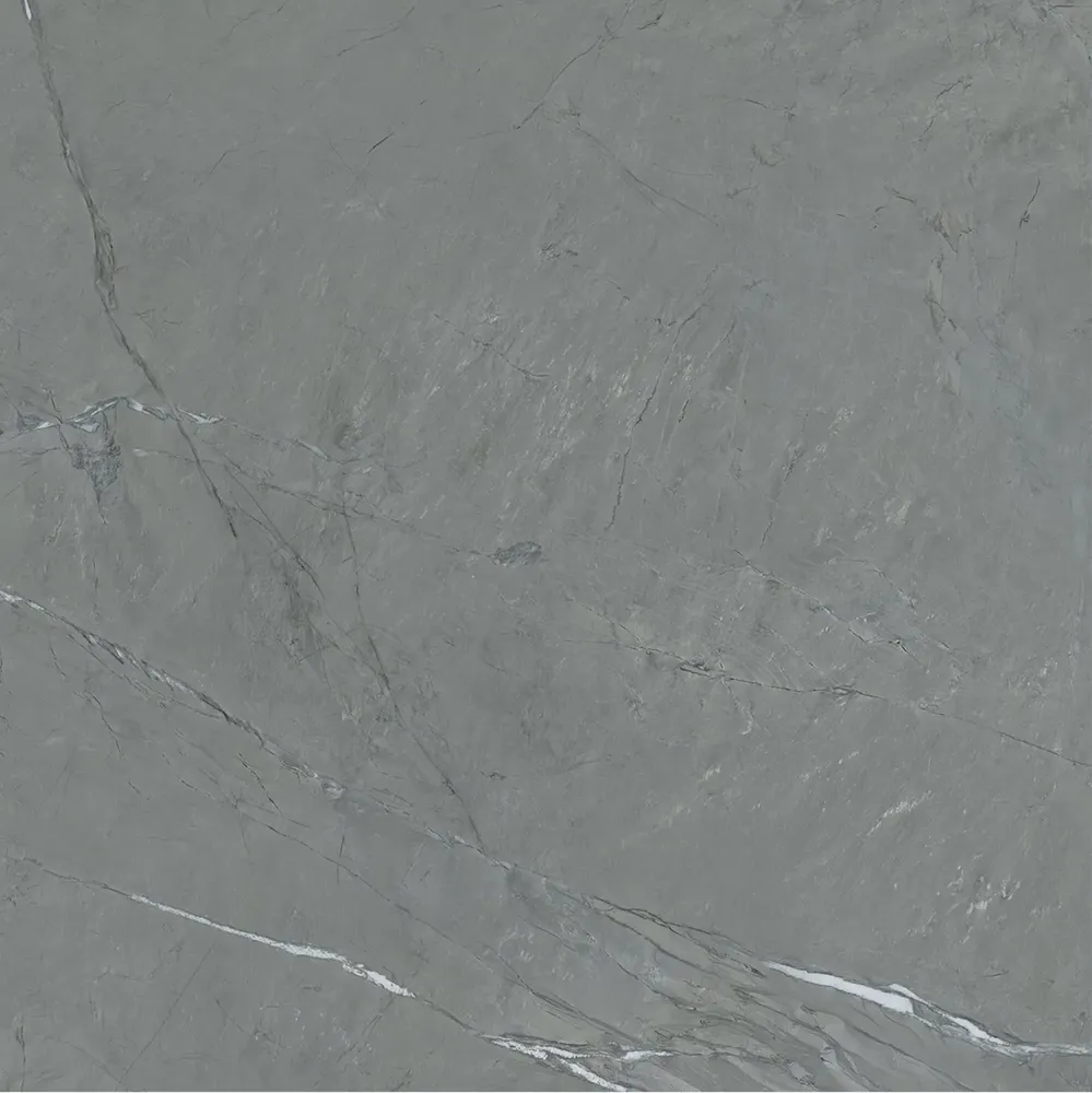 Indoor floor coverings - Stone-effect porcelain stoneware, anthracite matte finish, 60x60 cm - ECAE228 (Ceramishop.fr) - CERAMISHOP