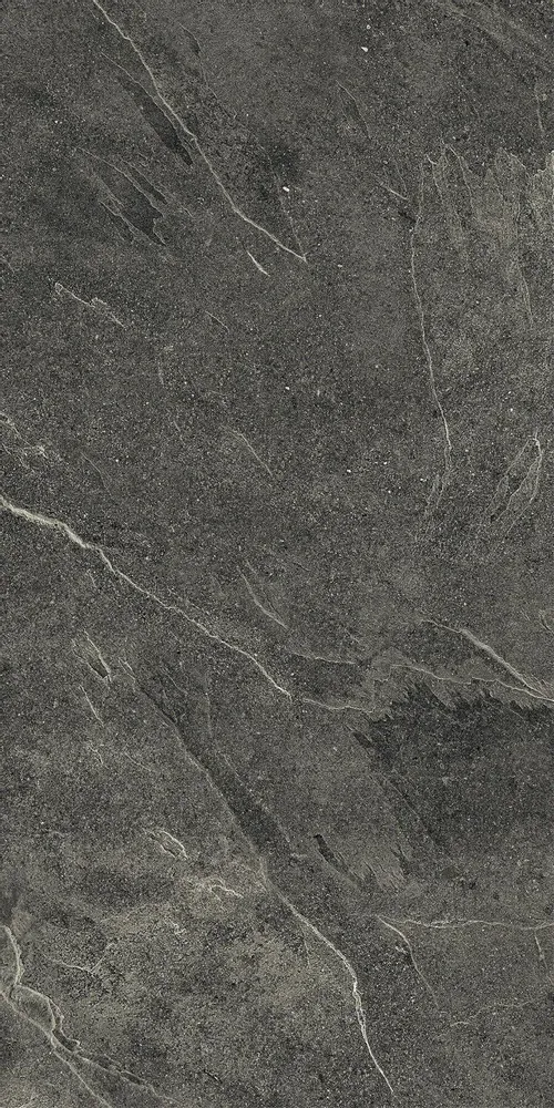 Indoor floor coverings - Black Stone Effect Porcelain Tile 60x120 - Ei6046 (Ceramishop.fr) - CERAMISHOP