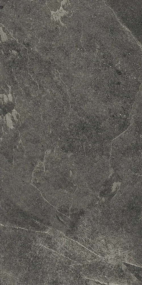 Indoor floor coverings - Black Stone Effect Porcelain Tile 60x120 - Ei6046 (Ceramishop.fr) - CERAMISHOP