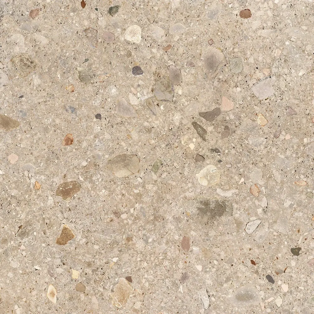 Indoor floor coverings - Ceppo Di Gré Stone Effect Porcelain Stoneware, Matte Brown, 80x80 - ECGR246 (Ceramishop.fr) - CERAMISHOP