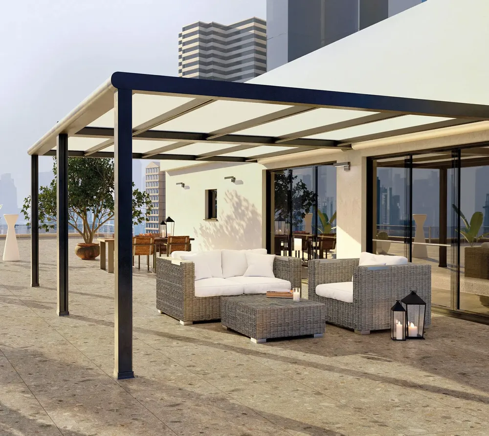 Indoor floor coverings - Ceppo Di Gré Stone Effect Porcelain Stoneware, Matte Brown, 80x80 - ECGR246 (Ceramishop.fr) - CERAMISHOP