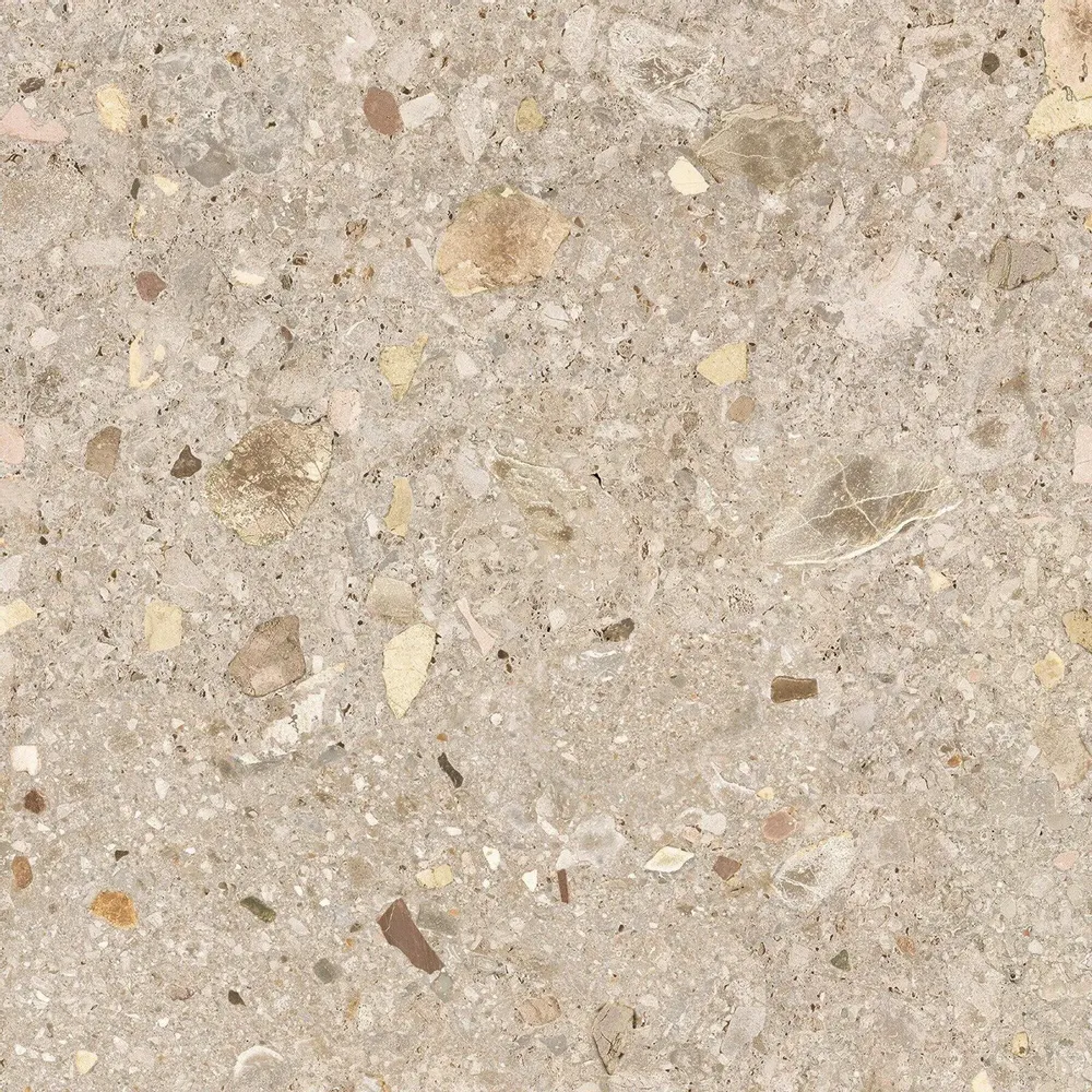 Indoor floor coverings - Ceppo Di Gré Stone Effect Porcelain Stoneware, Matte Brown, 80x80 - ECGR246 (Ceramishop.fr) - CERAMISHOP