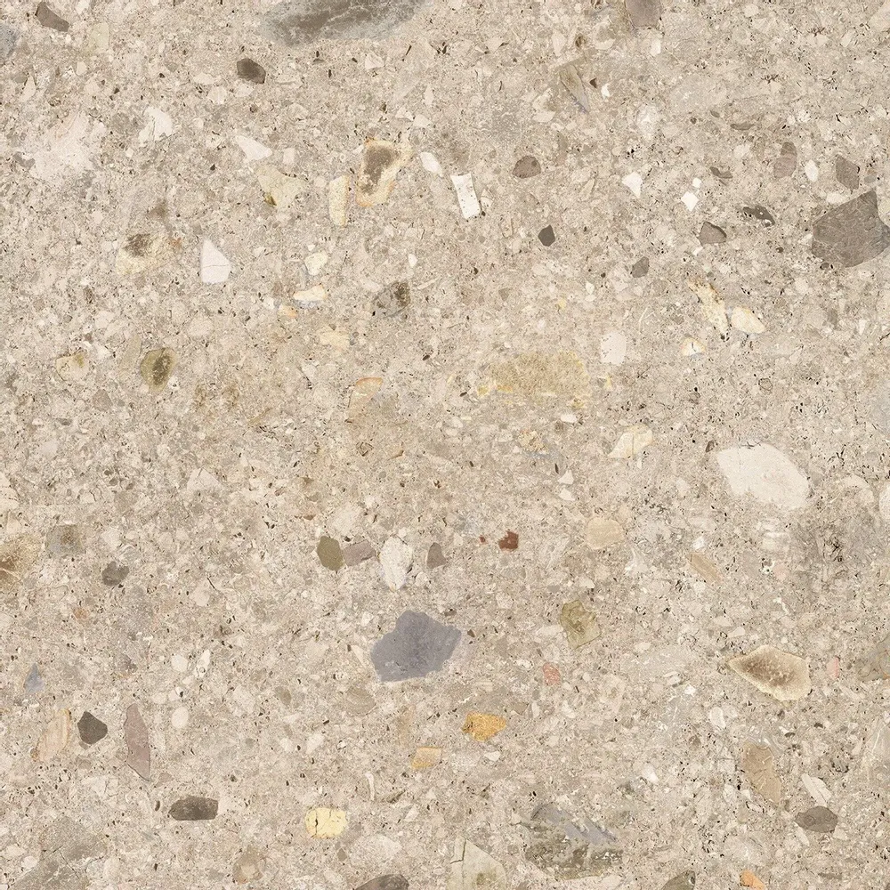 Indoor floor coverings - Ceppo Di Gré Stone Effect Porcelain Stoneware, Matte Brown, 80x80 - ECGR246 (Ceramishop.fr) - CERAMISHOP