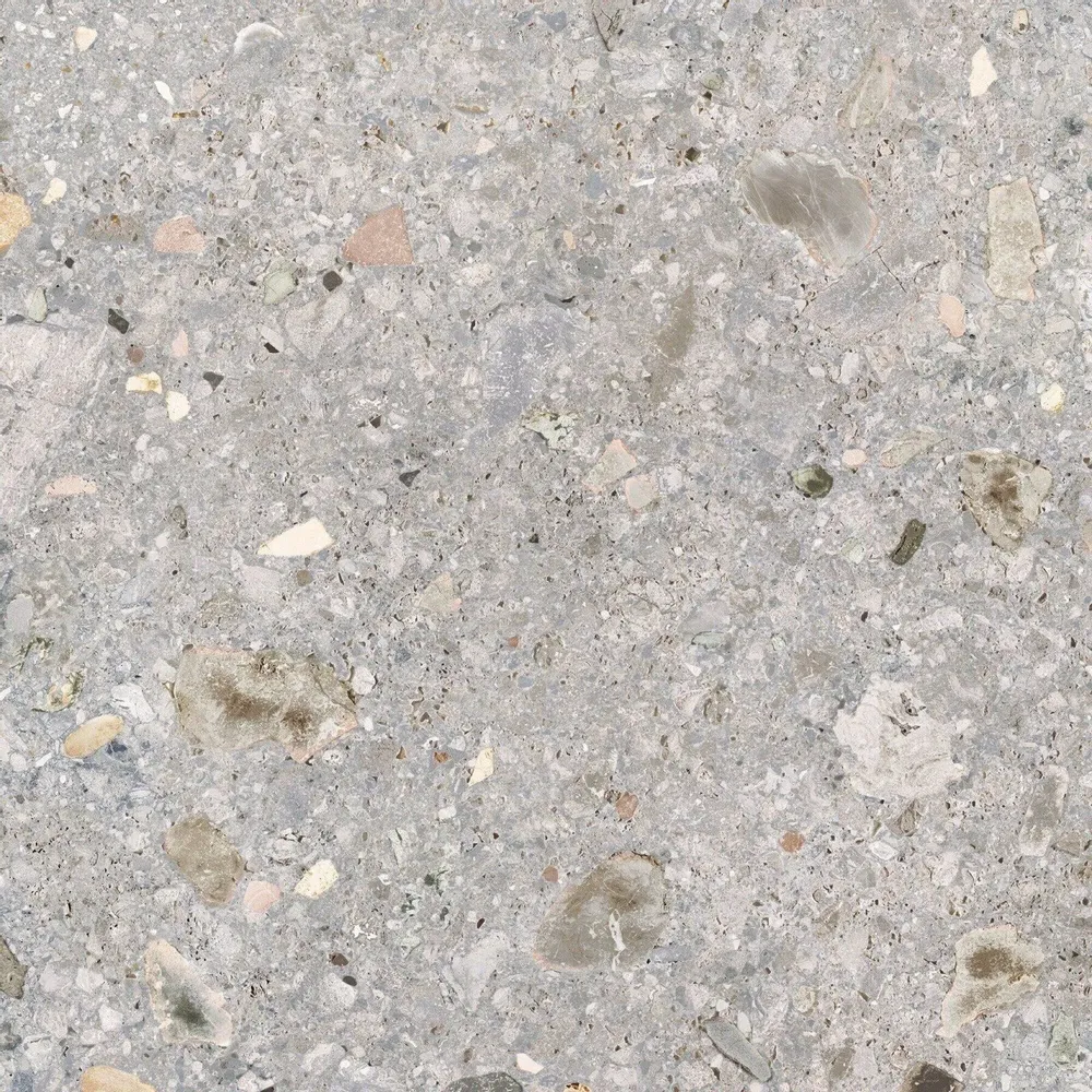 Indoor floor coverings - Ceppo Di Gré Stone Effect Porcelain Tiles Matte Light Gray 80X80 - ECGM245 (Ceramishop.fr) - CERAMISHOP