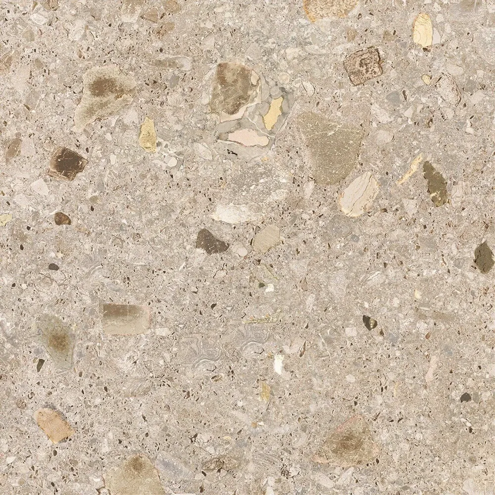 Indoor floor coverings - Ceppo Di Gré Stone Effect Porcelain Stoneware, Matte Brown, 60x60 - ECGR1013 (Ceramishop.fr) - CERAMISHOP
