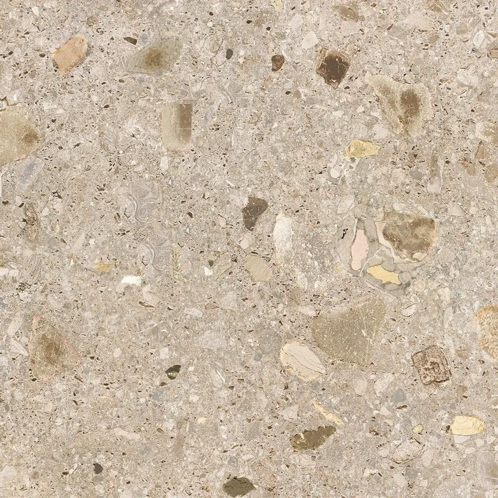 Indoor floor coverings - Ceppo Di Gré Stone Effect Porcelain Stoneware, Matte Brown, 60x60 - ECGR1013 (Ceramishop.fr) - CERAMISHOP