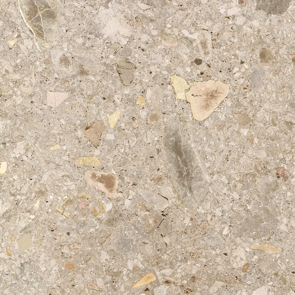 Indoor floor coverings - Ceppo Di Gré Stone Effect Porcelain Stoneware, Matte Brown, 60x60 - ECGR1013 (Ceramishop.fr) - CERAMISHOP