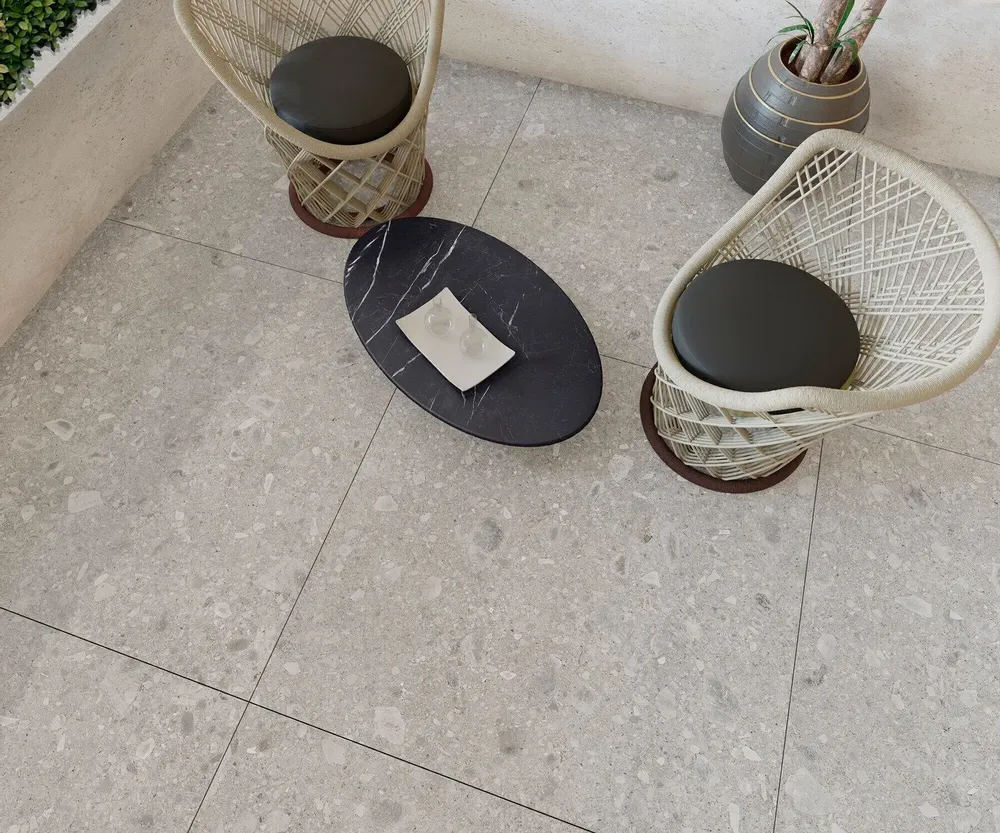 Outdoor floor coverings - Ceppo Di Gré Stone Effect Porcelain Tiles White Non-Slip 60X120 - ECGW235 (Ceramishop.fr) - CERAMISHOP