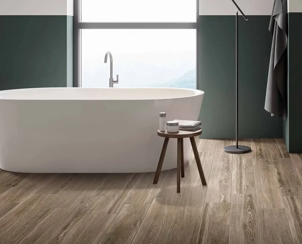 Indoor floor coverings - Brown Urban Concrete Effect Porcelain Stoneware 30x60 - CEGP-0041 (Ceramishop.fr) - CERAMISHOP