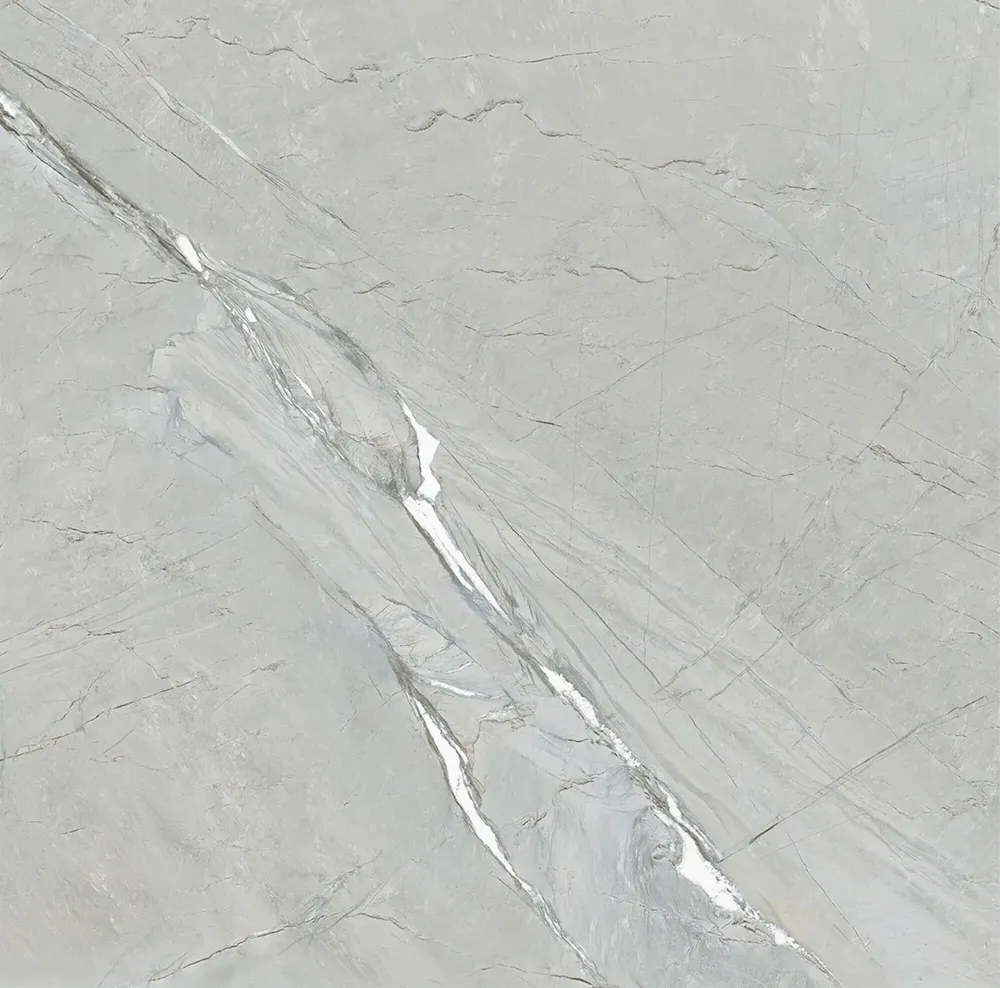 Indoor floor coverings - Stone-effect porcelain stoneware, matte grey, 60x60 cm - ECGY227 (Ceramishop.fr) - CERAMISHOP