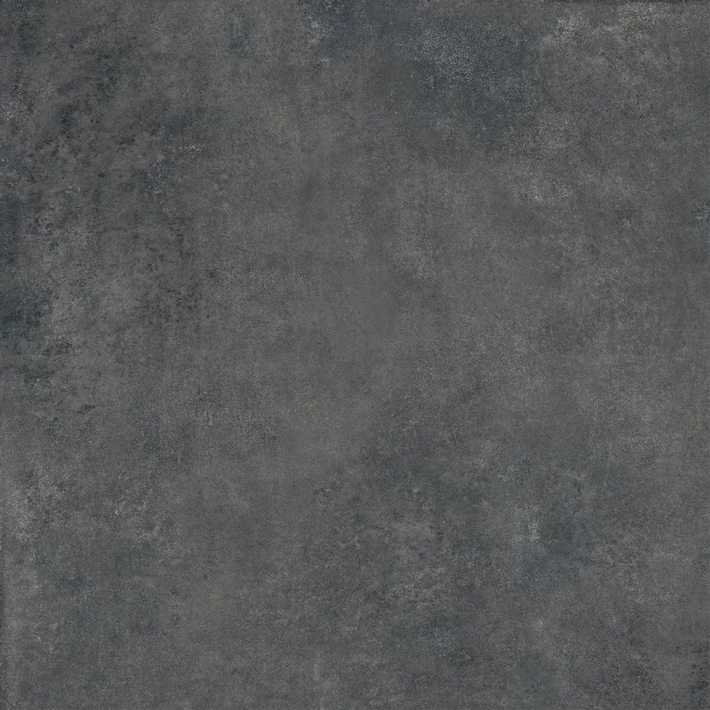 Indoor floor coverings - Black Modern Concrete Effect Porcelain Stoneware 80x80 - ECMT404 (Ceramishop.fr) - CERAMISHOP