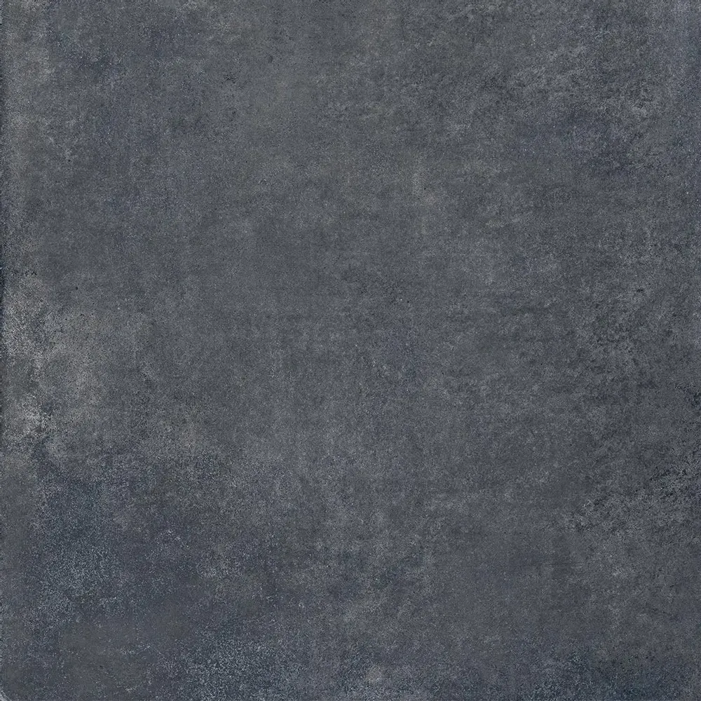 Outdoor floor coverings - Black Anti-slip Modern Concrete Effect Porcelain Stoneware 60x60 - ECMT416 (Ceramishop.fr) - CERAMISHOP