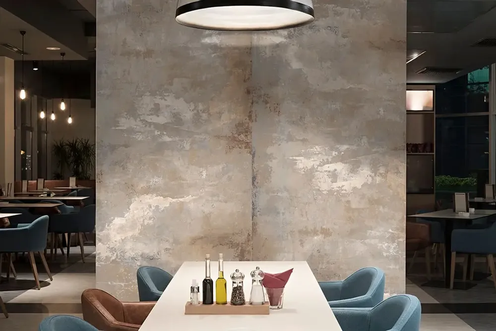 Revêtements sols intérieurs - Grès Cérame Effet Béton Industriel Beige 60X60 - ECPB033 (Ceramishop.fr) - CERAMISHOP