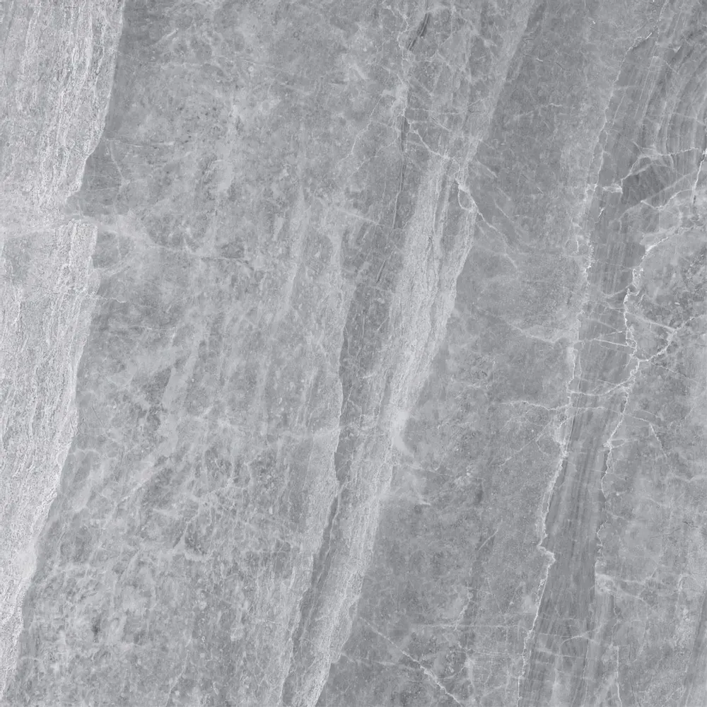 Revêtements sols intérieurs - Grès Cérame Effet Marbre Raffiné Gris Mat 60X60 - ECPO813 (Ceramishop.fr) - CERAMISHOP