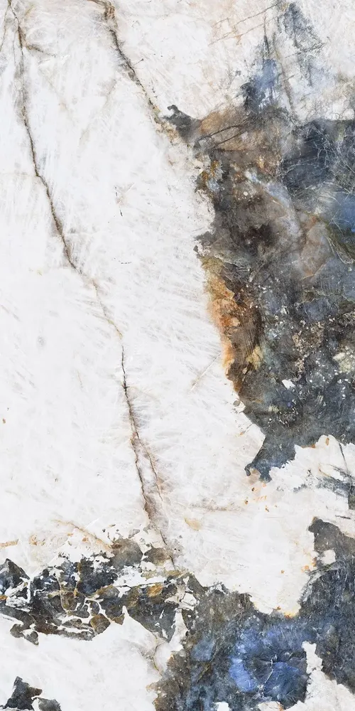 Indoor floor coverings - Glossy Blue Crystal Marble Effect Porcelain Stoneware 60X120 - ECRS197 (Ceramishop.fr) - CERAMISHOP