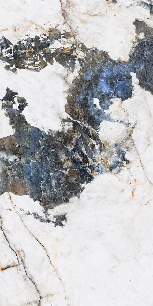 Indoor floor coverings - Glossy Blue Crystal Marble Effect Porcelain Stoneware 60X120 - ECRS197 (Ceramishop.fr) - CERAMISHOP