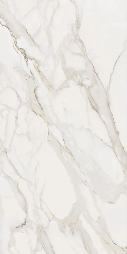 Indoor floor coverings - Calacatta Supreme Gloss Effect Porcelain Stoneware 60X120 - ECSO1536 (Ceramishop.fr) - CERAMISHOP