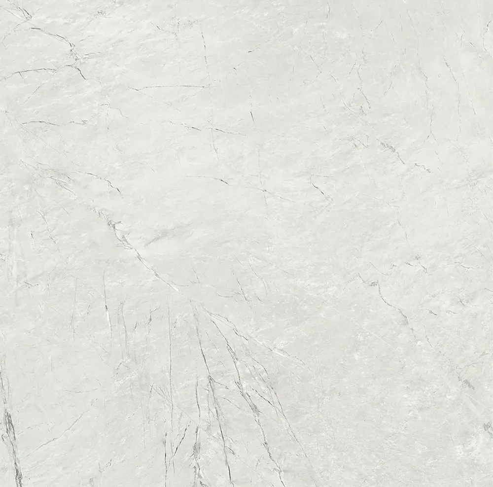 Indoor floor coverings - Stone-effect porcelain stoneware, matte white, 60x60 cm - ECWE225 (Ceramishop.fr) - CERAMISHOP