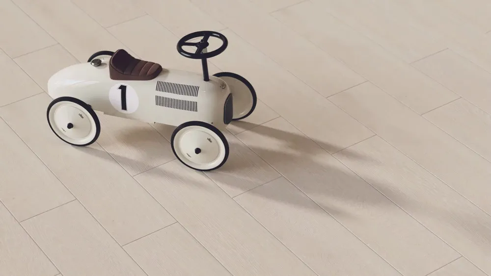 Indoor floor coverings - Rustic Wood Effect White Porcelain Stoneware 20.3x90.6 - LGGP-0022 (Ceramishop.fr) - CERAMISHOP