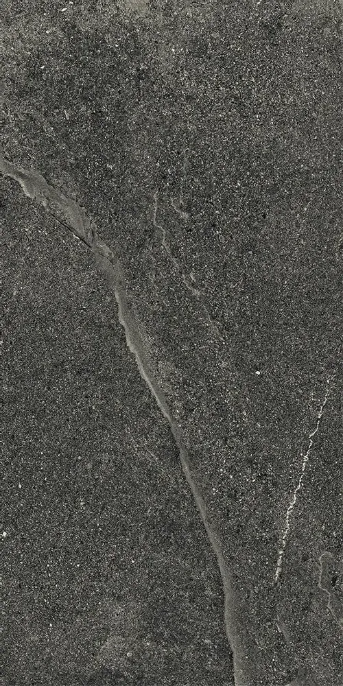 Indoor floor coverings - Black Delicate Stone Effect Porcelain Tile 30X60 - Ei6054 (Ceramishop.fr) - CERAMISHOP