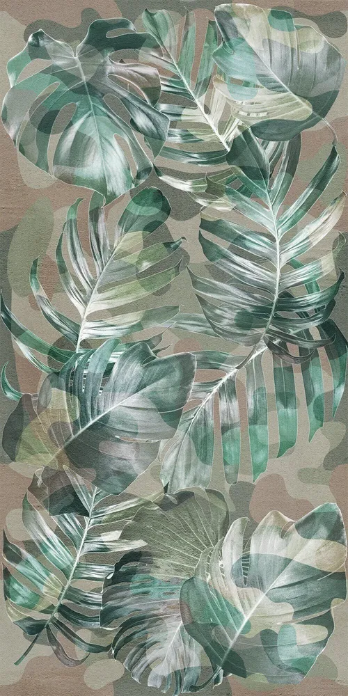 Indoor floor coverings - Decorated Porcelain Stoneware Tile 05 60X120 - EWTK1494 (Ceramishop.fr) - CERAMISHOP