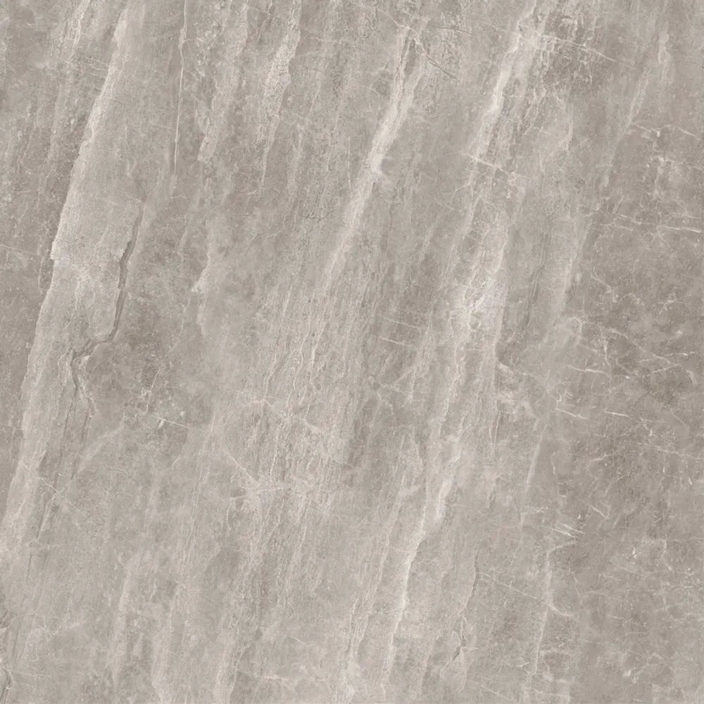 Indoor floor coverings - Refined Marble Effect Porcelain Stoneware, Matte Grey, 60x60 - ECVE812 (Ceramishop.fr) - CERAMISHOP