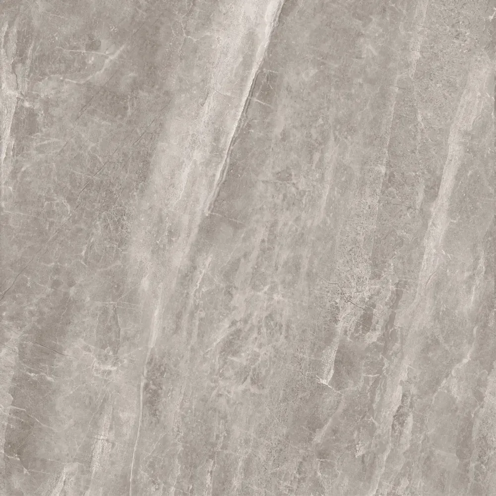 Indoor floor coverings - Refined Marble Effect Porcelain Stoneware, Matte Grey, 60x60 - ECVE812 (Ceramishop.fr) - CERAMISHOP