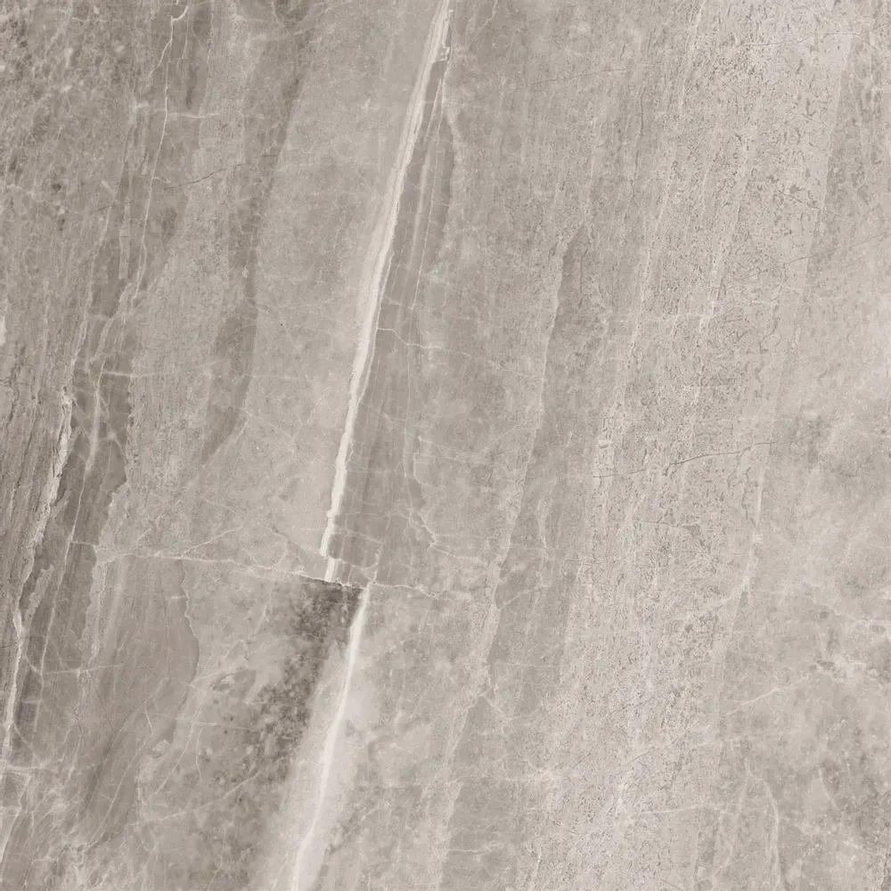 Indoor floor coverings - Refined Marble Effect Porcelain Stoneware, Matte Grey, 60x60 - ECVE812 (Ceramishop.fr) - CERAMISHOP