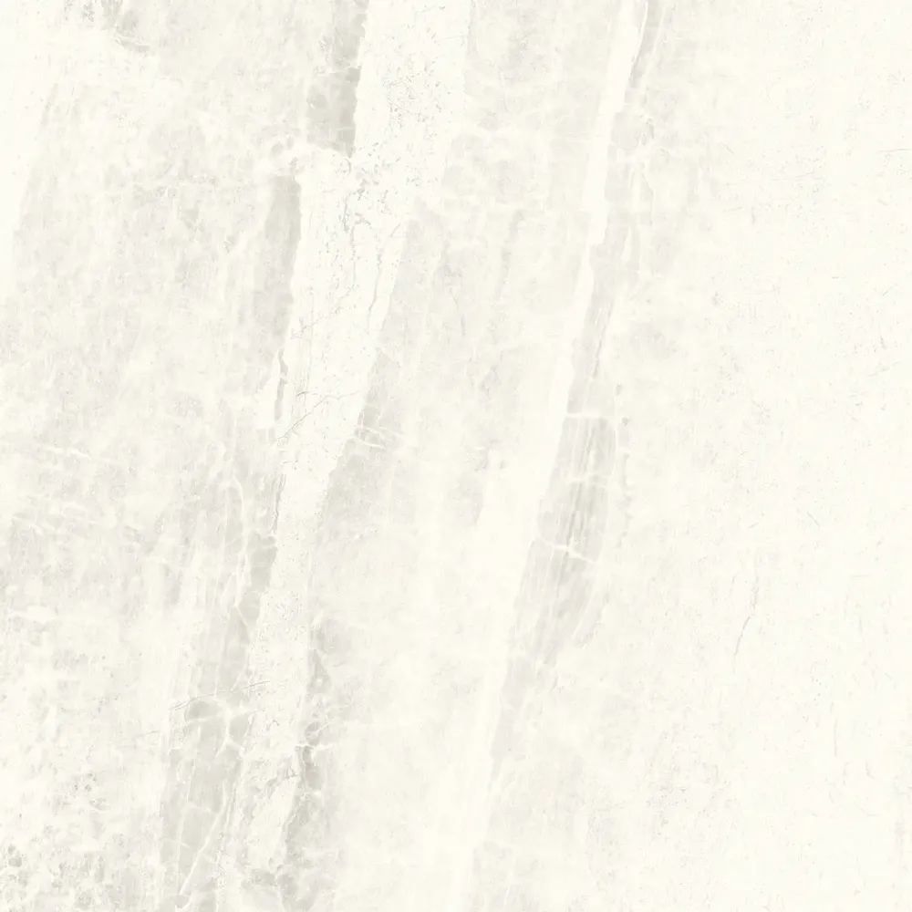 Indoor floor coverings - Refined Marble Effect Porcelain Stoneware, Matte White, 60x60 cm - ECWE810 (Ceramishop.fr) - CERAMISHOP