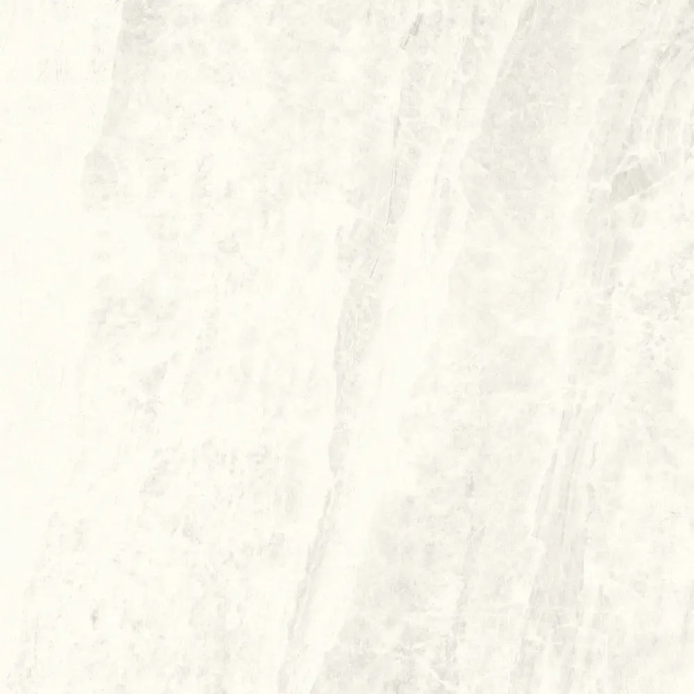 Indoor floor coverings - Refined Marble Effect Porcelain Stoneware, Matte White, 60x60 cm - ECWE810 (Ceramishop.fr) - CERAMISHOP