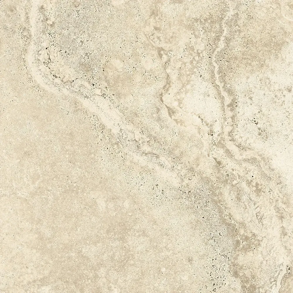 Revêtements sols extérieurs - Grès Cérame Effet Marbre Travertin Soft Ivoire Antidérapant 60X60 - ENSC147 (Ceramishop.fr) - CERAMISHOP